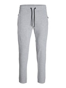 Jack & Jones Regular Fit Sweatpants -Light Grey Melange - 12238368