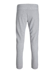 Jack & Jones Παντελόνι Regular Fit Φόρμα -Light Grey Melange - 12238368