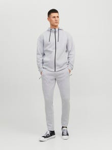 Jack & Jones Regular Fit Tepláky -Light Grey Melange - 12238368