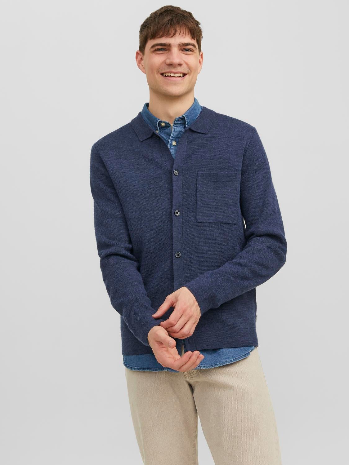 Jack jones cardigans outlet mens