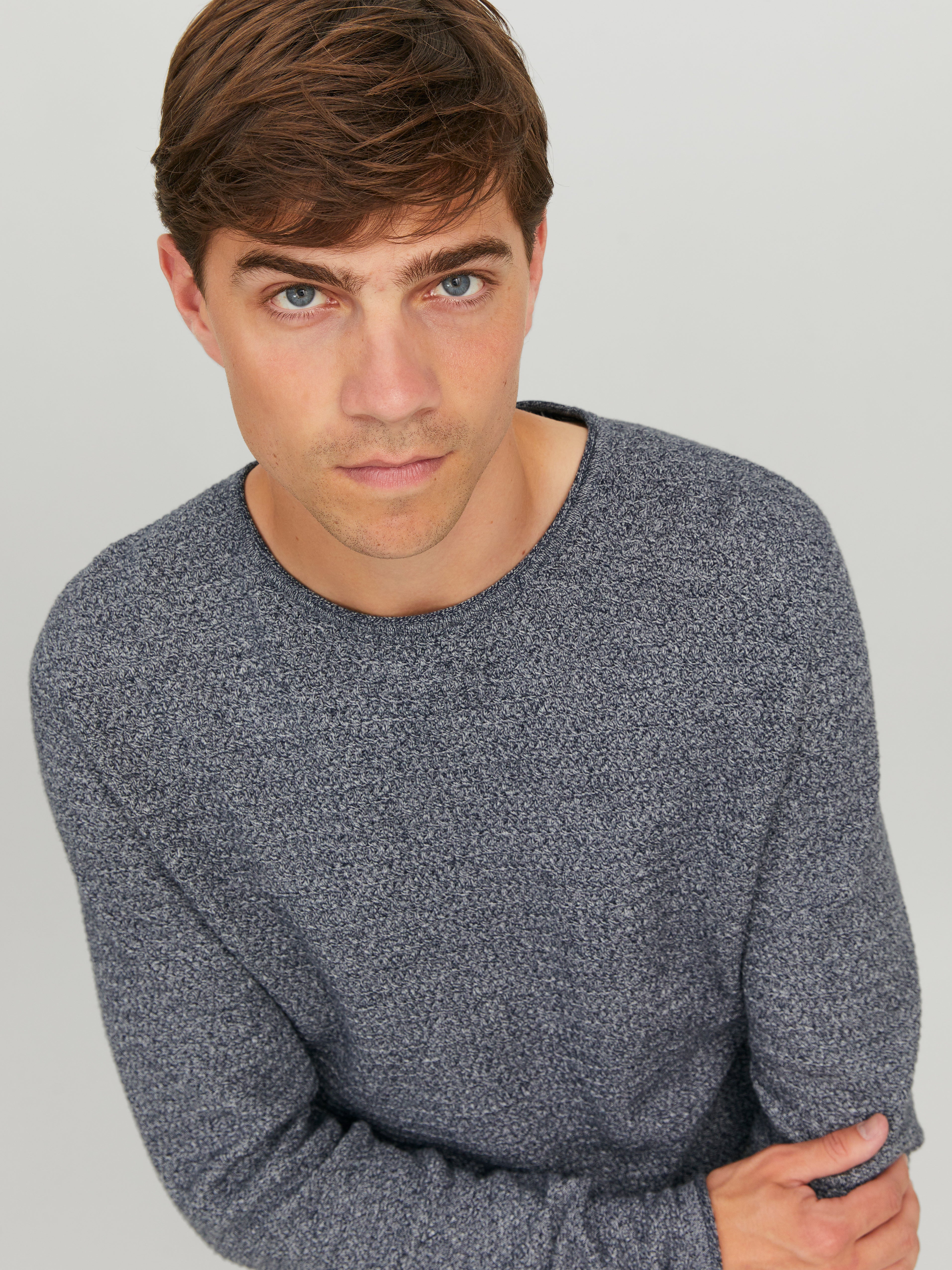 Jack & Jones Plain Crew Neck Jumper - 12238557