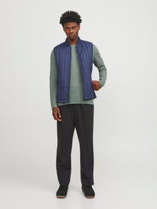 Jack & Jones Sima Személyzeti nyakú pulóver -Lily Pad - 12238557