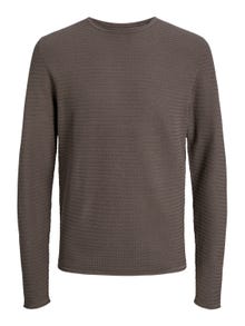 Jack & Jones Ühevärviline Meeskonnakaelusega džemper -Falcon - 12238557