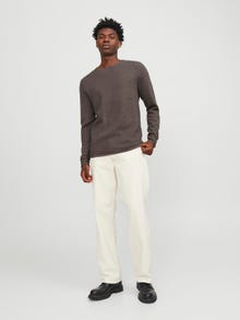 Jack & Jones Ühevärviline Meeskonnakaelusega džemper -Falcon - 12238557