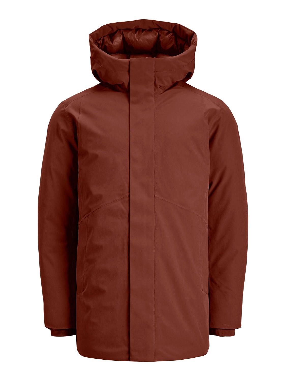 Jack and jones red parka hotsell