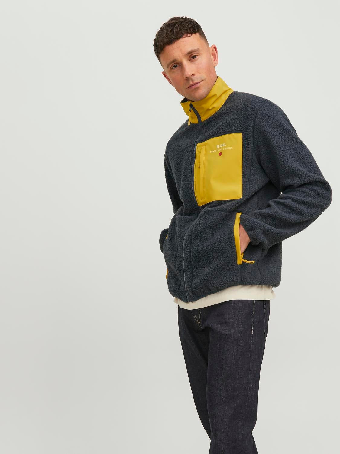 Jack and jones outlet fleece jacket