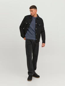 R.D.D. ROYAL DENIM DIVISION Vienspalvis Megztinis -Ombre Blue - 12238614