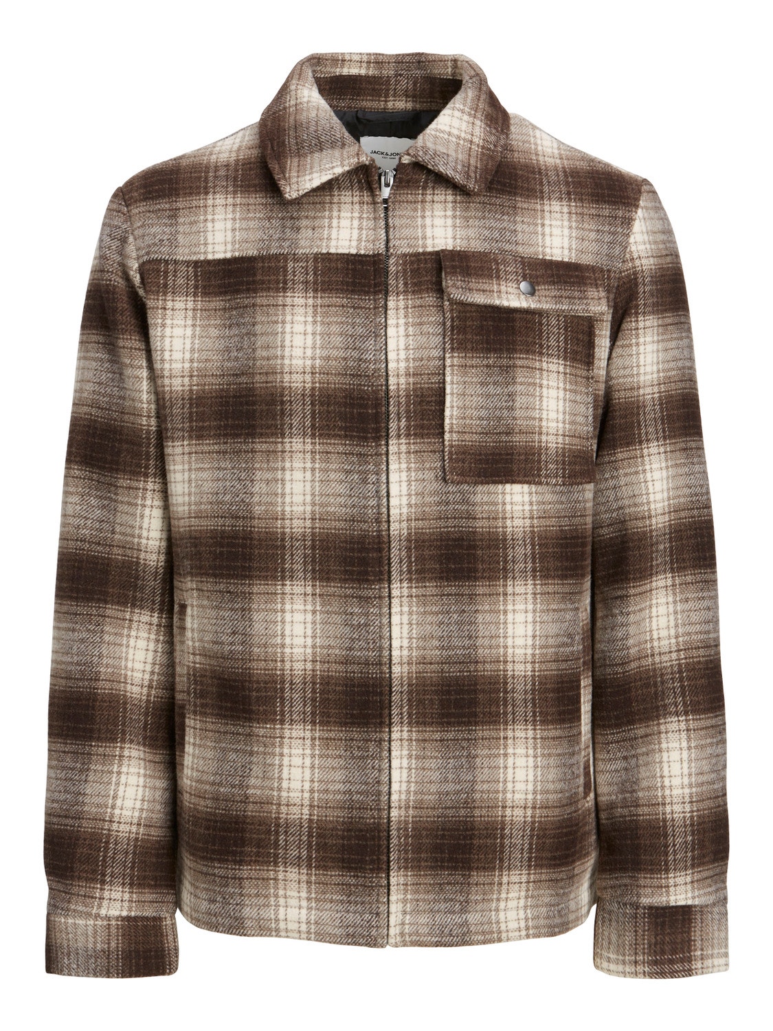 Jack & Jones Permatomi marškiniai -Seal Brown - 12238617