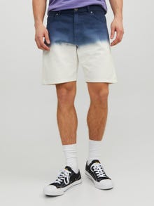 Jack & Jones Loose Fit Jeans-Shorts -Navy Blazer - 12238627