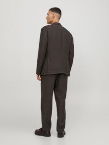 Jack & Jones JPRTWEED Slim Fit Tailored Trousers -Chocolate Torte - 12238680