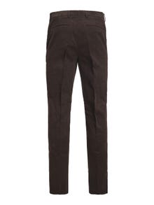 Jack & Jones JPRCORDUROY Slim Fit Tailored Trousers -Chocolate Torte - 12238698