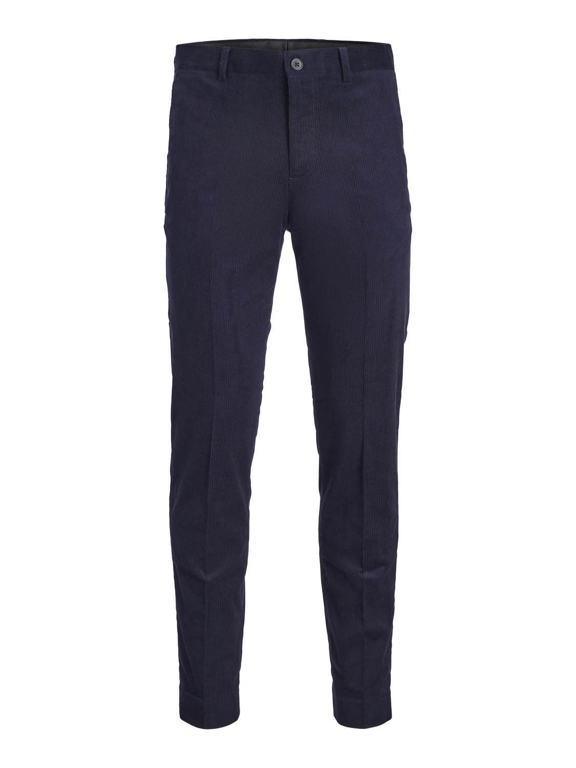 Jack & Jones JPRCORDUROY Slim Fit Eleganckie spodnie -Perfect Navy - 12238698