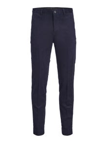 Jack & Jones JPRCORDUROY Slim Fit Eleganckie spodnie -Perfect Navy - 12238698