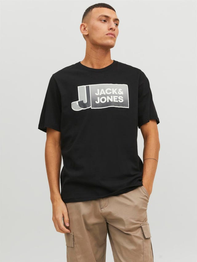 Jack & Jones 3er-pack Logo Rundhals T-shirt - 12238744