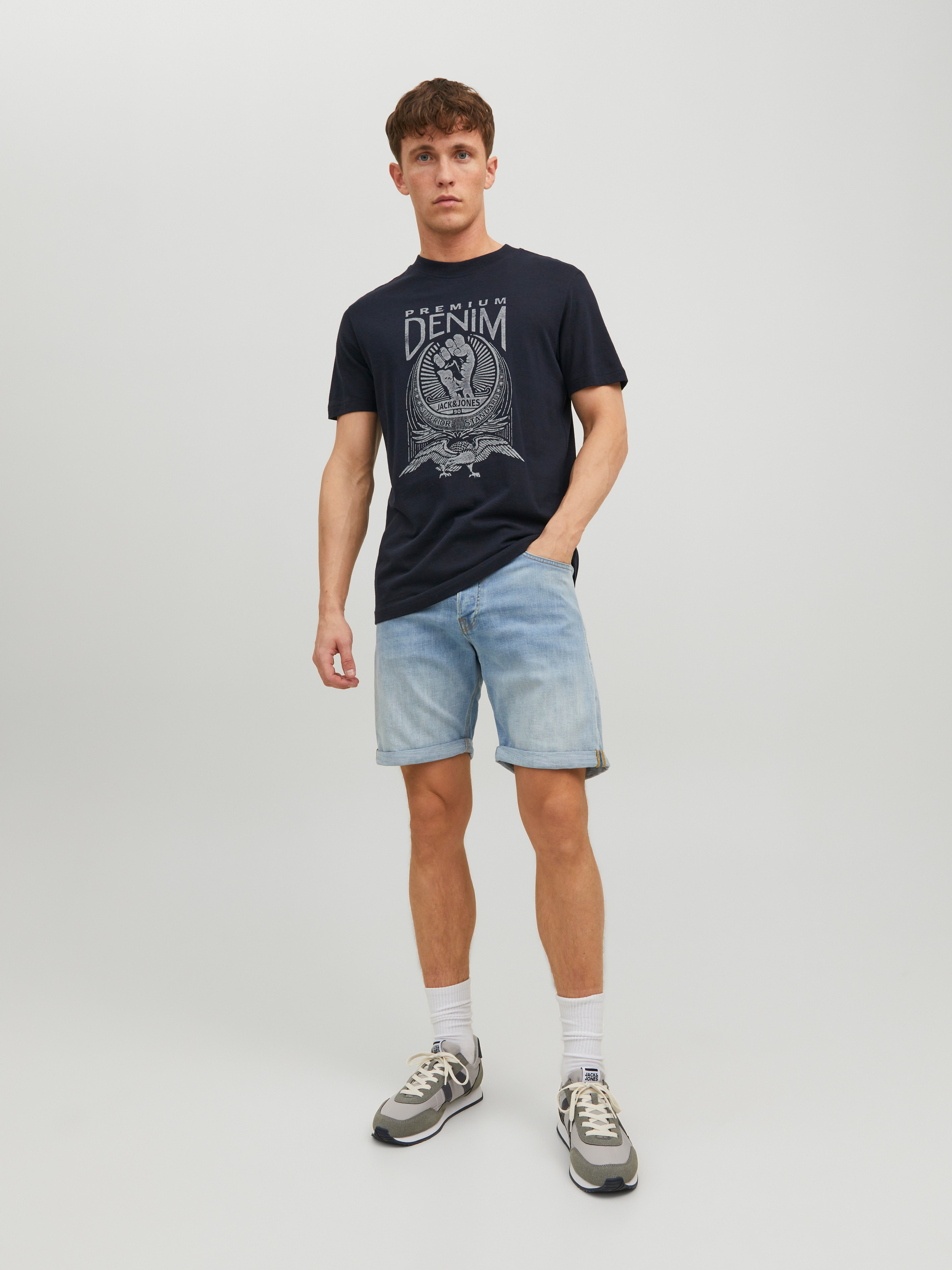 TIM FELIX AM 284 DENIM SHORTS, Blue Denim, large | Mens outfits, Denim  shorts, Mens jeans