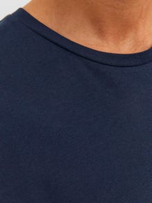 Jack & Jones Logo Crew neck T-shirt -Navy Blazer - 12238844