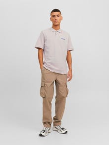 Jack & Jones Logó Inggallér Trikó -Violet Ice - 12238848