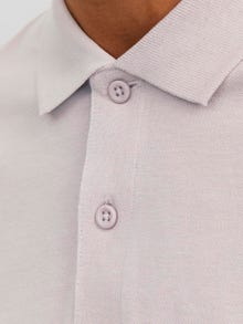 Jack & Jones Logo Skjortekrave Polo -Violet Ice - 12238848