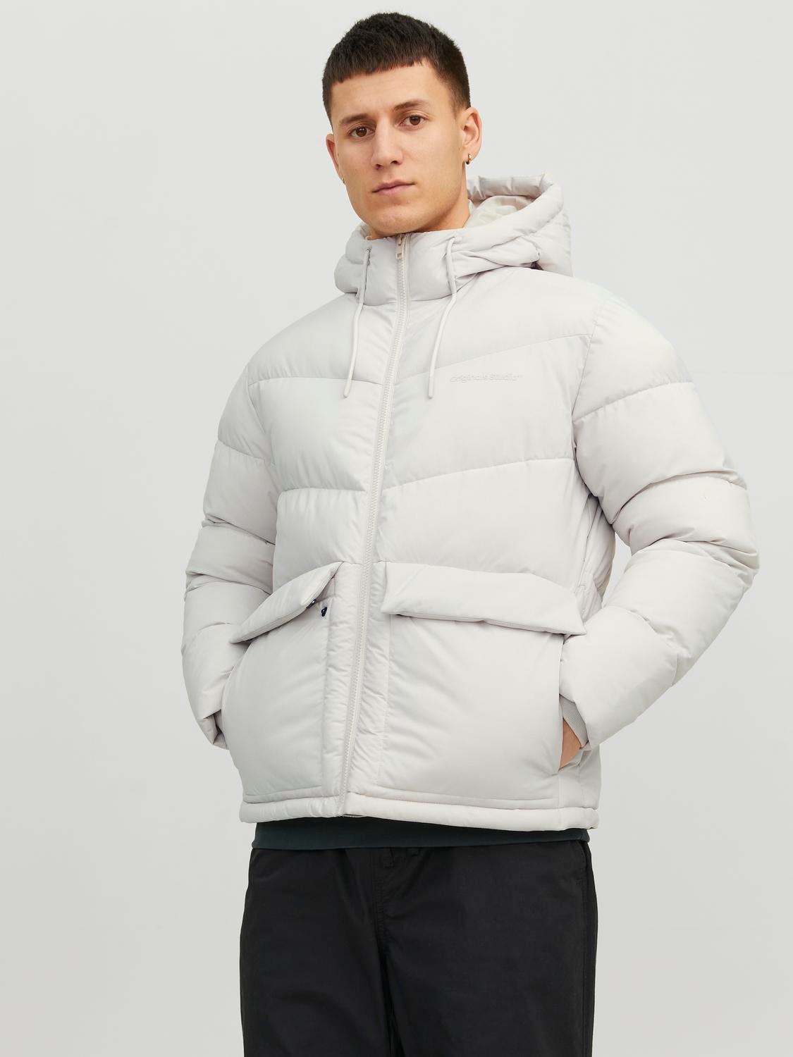 Puffer jacket White Jack Jones