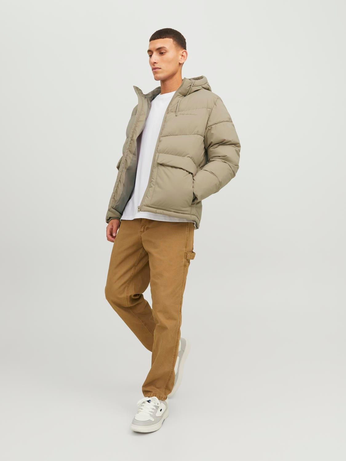 Jack & Jones Puhvis jope -Coriander - 12238849