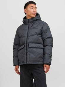 Jack & Jones Péřová bunda -Dark Grey Melange - 12238849