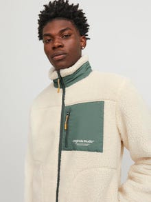 Jack & Jones Teddy švarkas -Laurel Wreath - 12238854