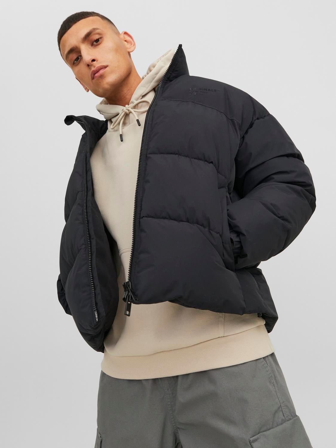 Jack jones puffer jacket on sale