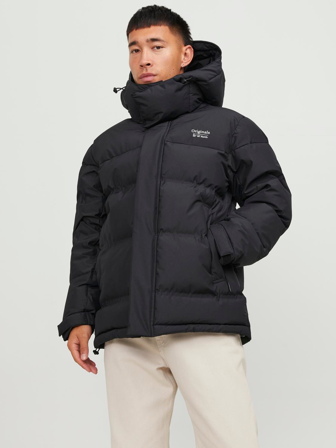 Jack & Jones Péřová bunda -Black - 12238881