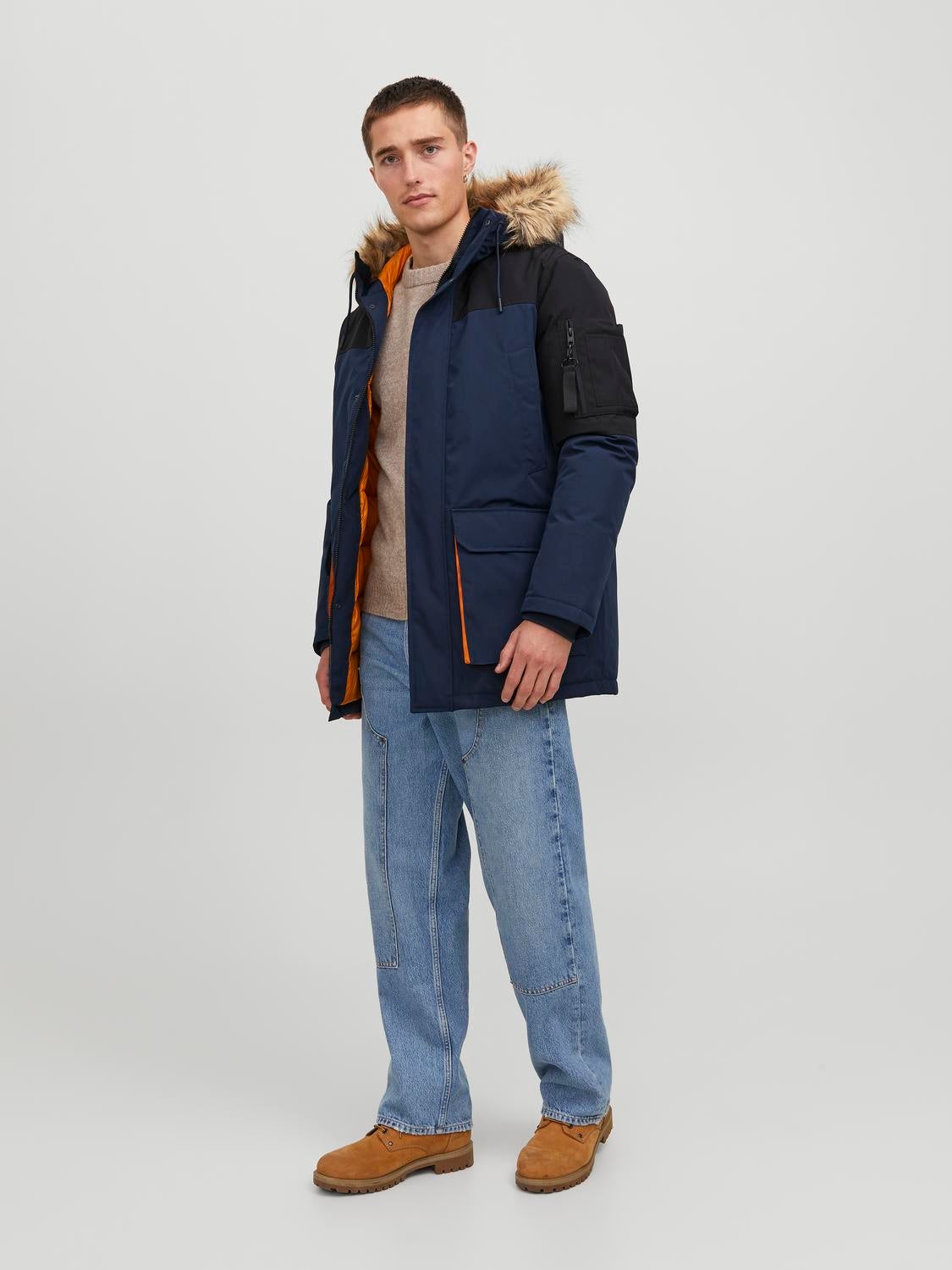 Parka Medium Blue Jack Jones