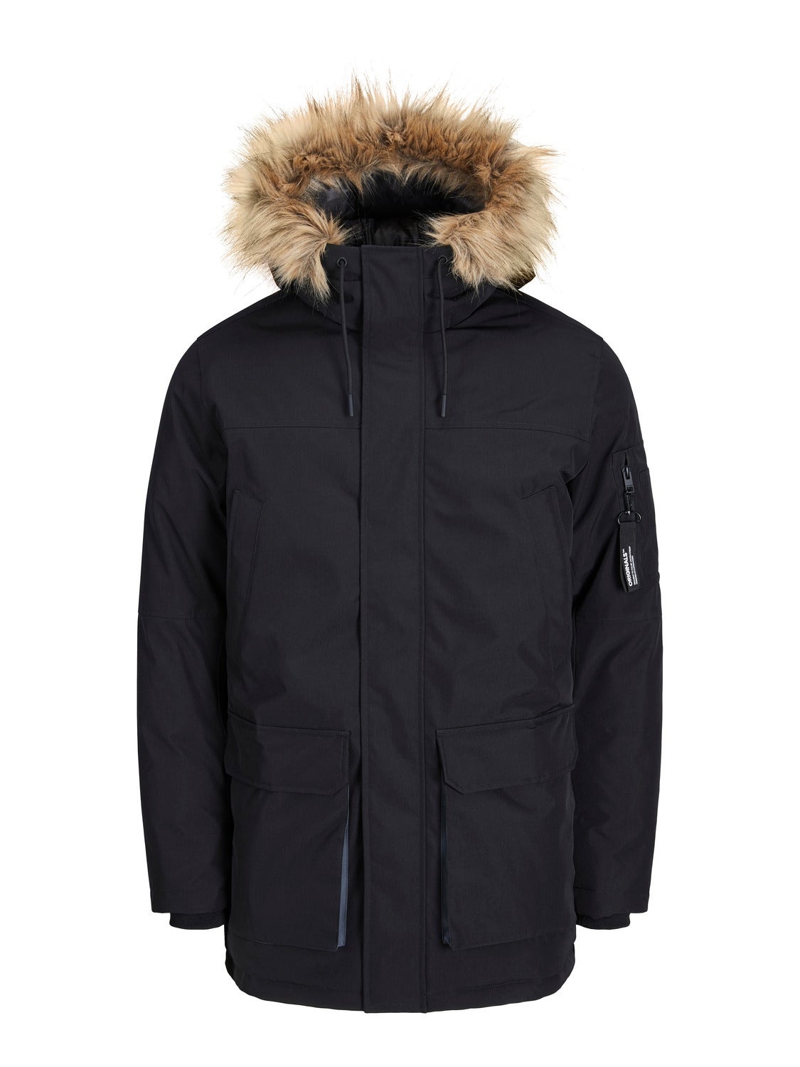 Jack and jones core fashion ernst fur hooded jacket