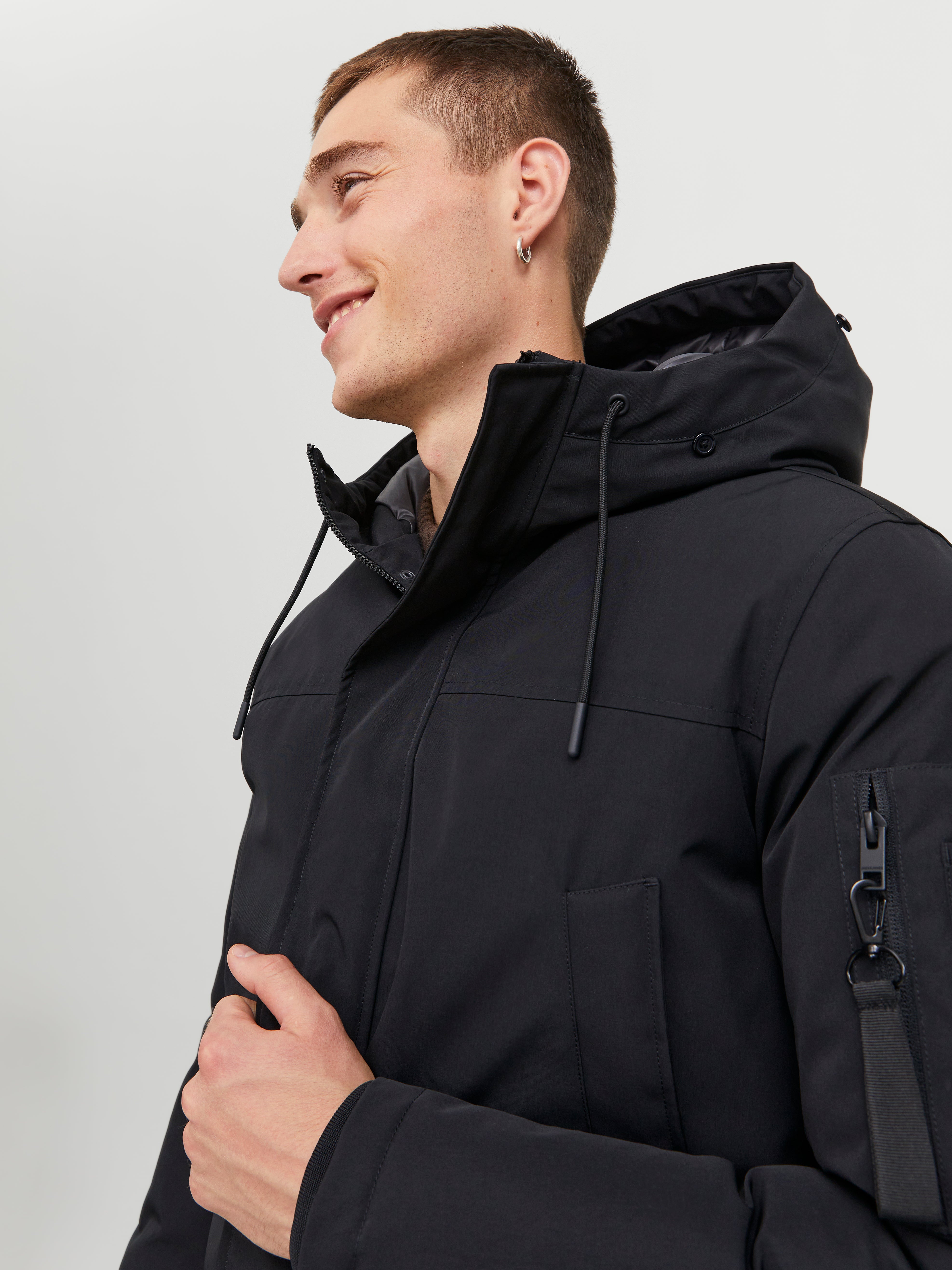 Jack And Jones - Parka con cappuccio Alves Blu Marino