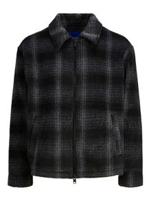 Jack & Jones Regular Fit Permatomi marškiniai -Black - 12238915