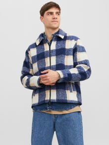 Jack & Jones Regular Fit Permatomi marškiniai -Navy Blazer - 12238915