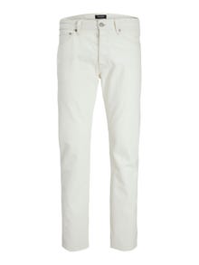 Jack & Jones JJICHRIS JJORIGINAL AA 724 Jeansy o Krój relaxed -Ecru - 12238976