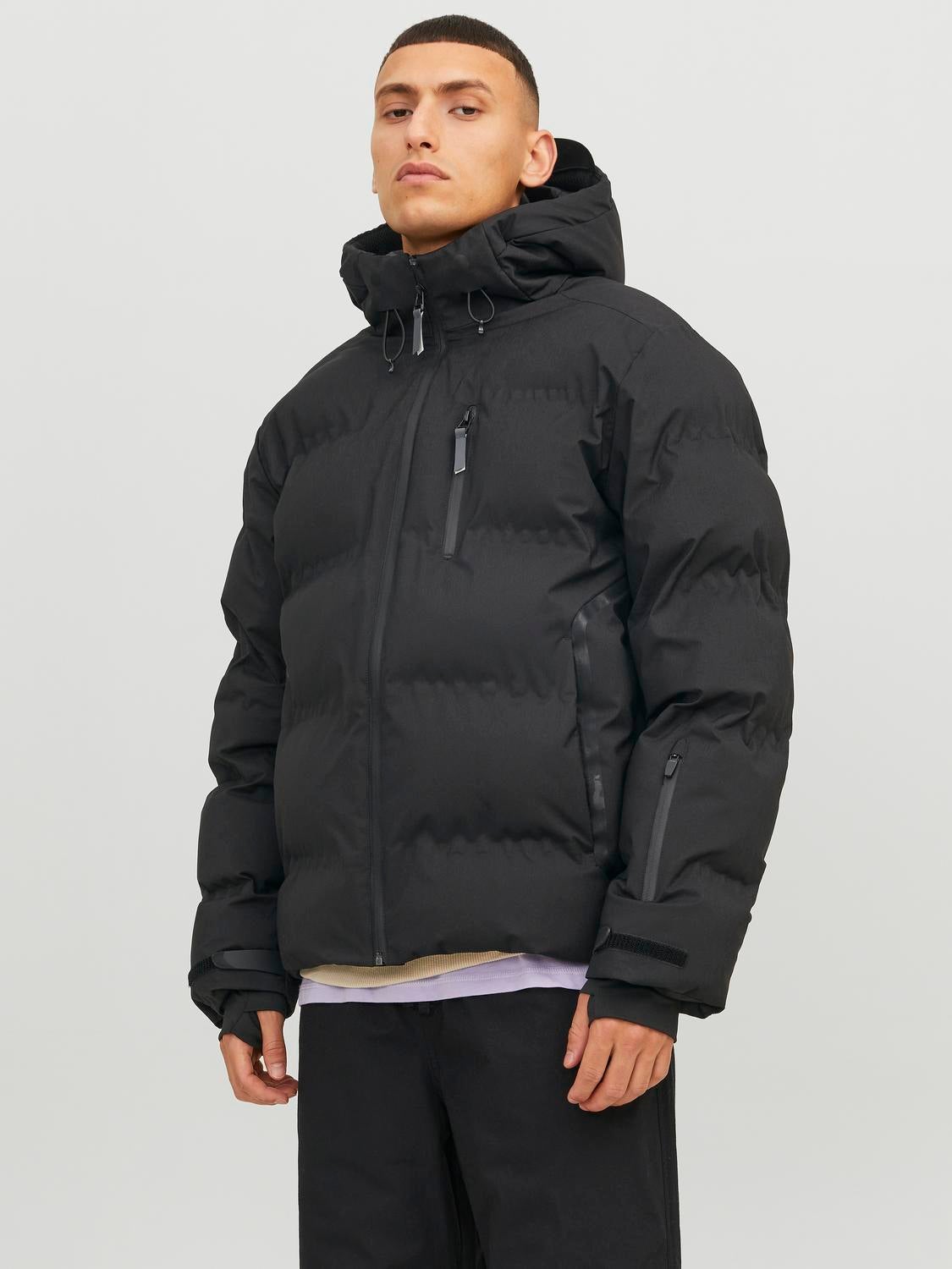 Puffer jacket Black Jack Jones