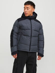 Jack & Jones Dynejakke -Asphalt - 12239001