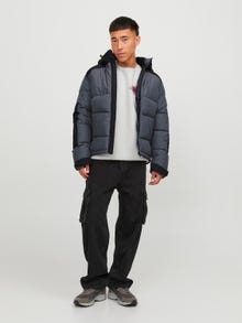 Jack & Jones Dynejakke -Asphalt - 12239001