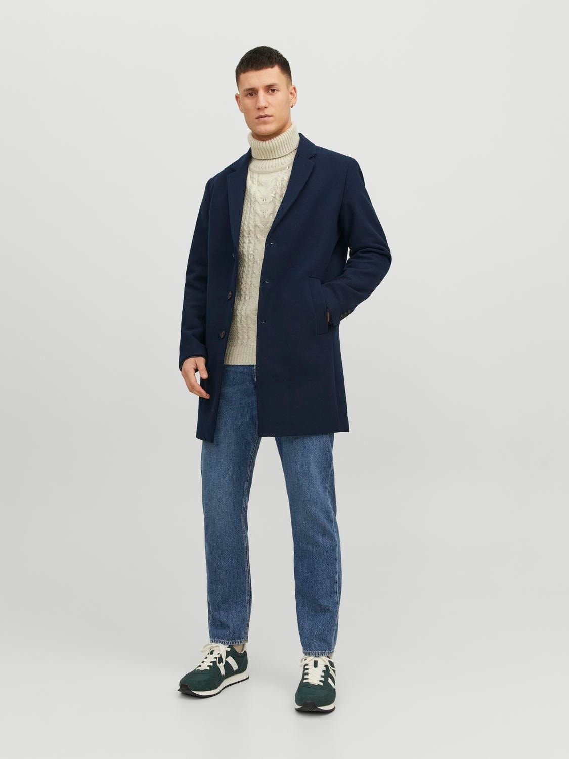 Jack & Jones Coat -Navy Blazer - 12239008