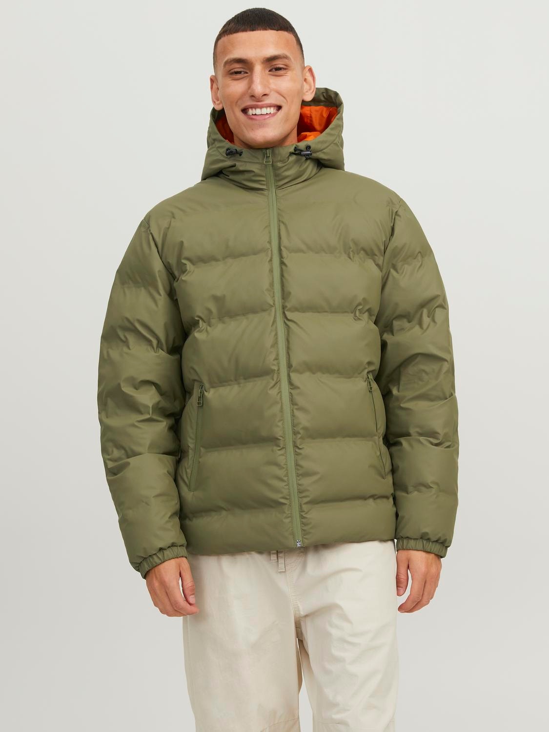 Puffer jacket, Medium Green