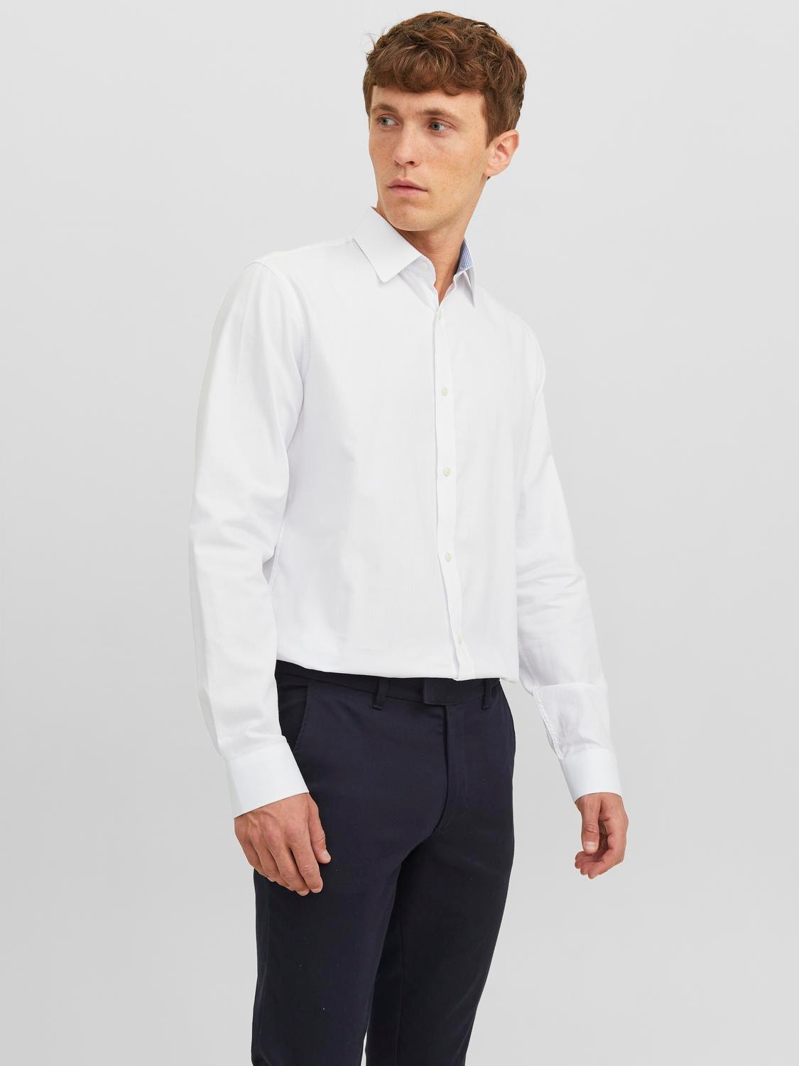 Jack & Jones Comfort Fit Skjorte -White - 12239027