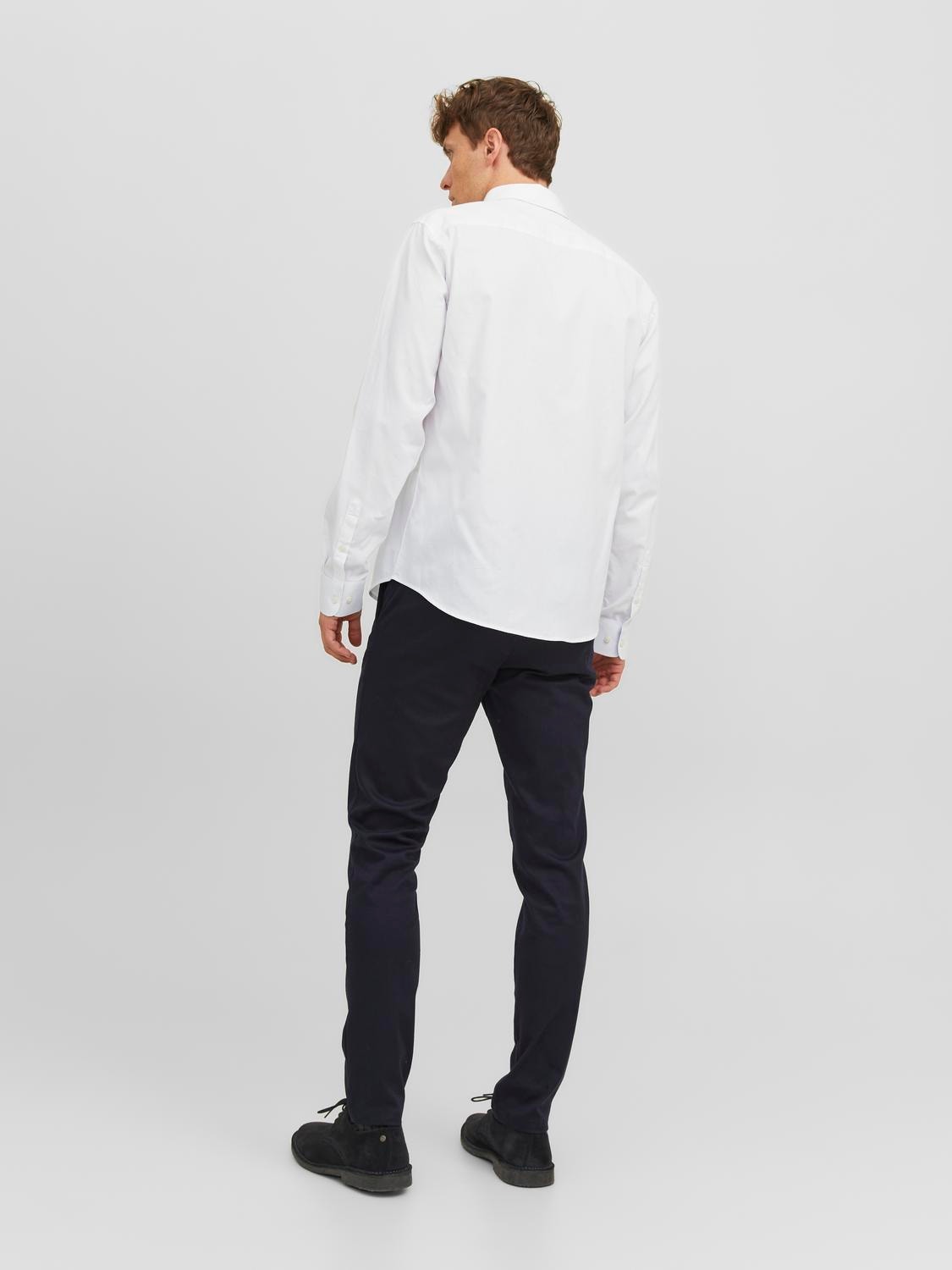 Jack & Jones Camisa Comfort Fit -White - 12239027