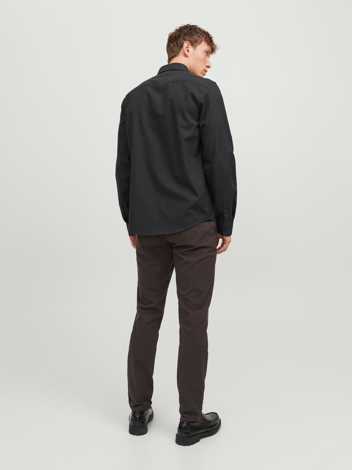 Jack & Jones Mugav lõige Särgid -Black - 12239027