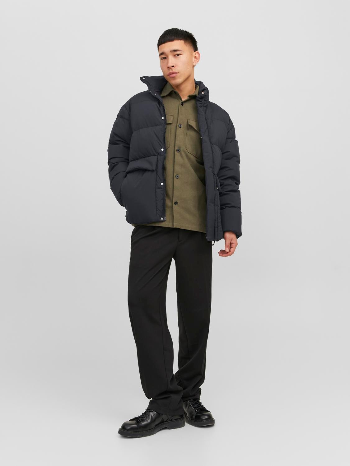 Puffer jacket Black Jack Jones