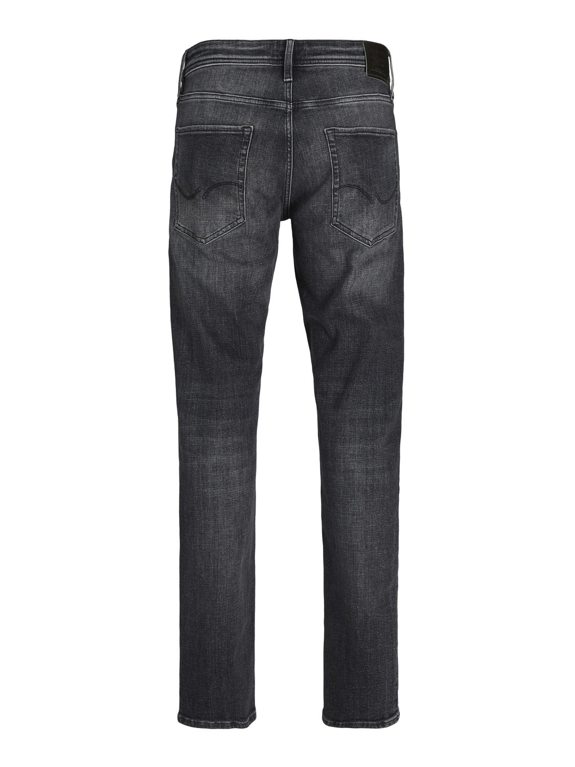 Jack & Jones JJIMIKE JJORIGINAL JOS 711 Tapered fit jeans -Black Denim - 12239294