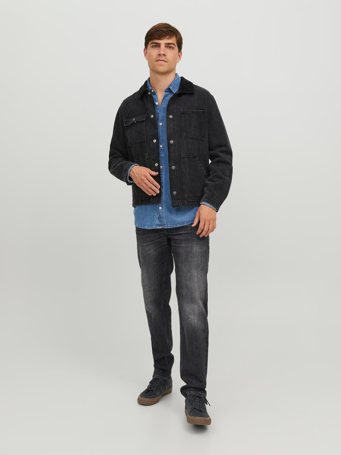 Jack and sale jones tapered jeans