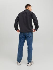 Jack & Jones Regular Fit Permatomi marškiniai -Black - 12239302