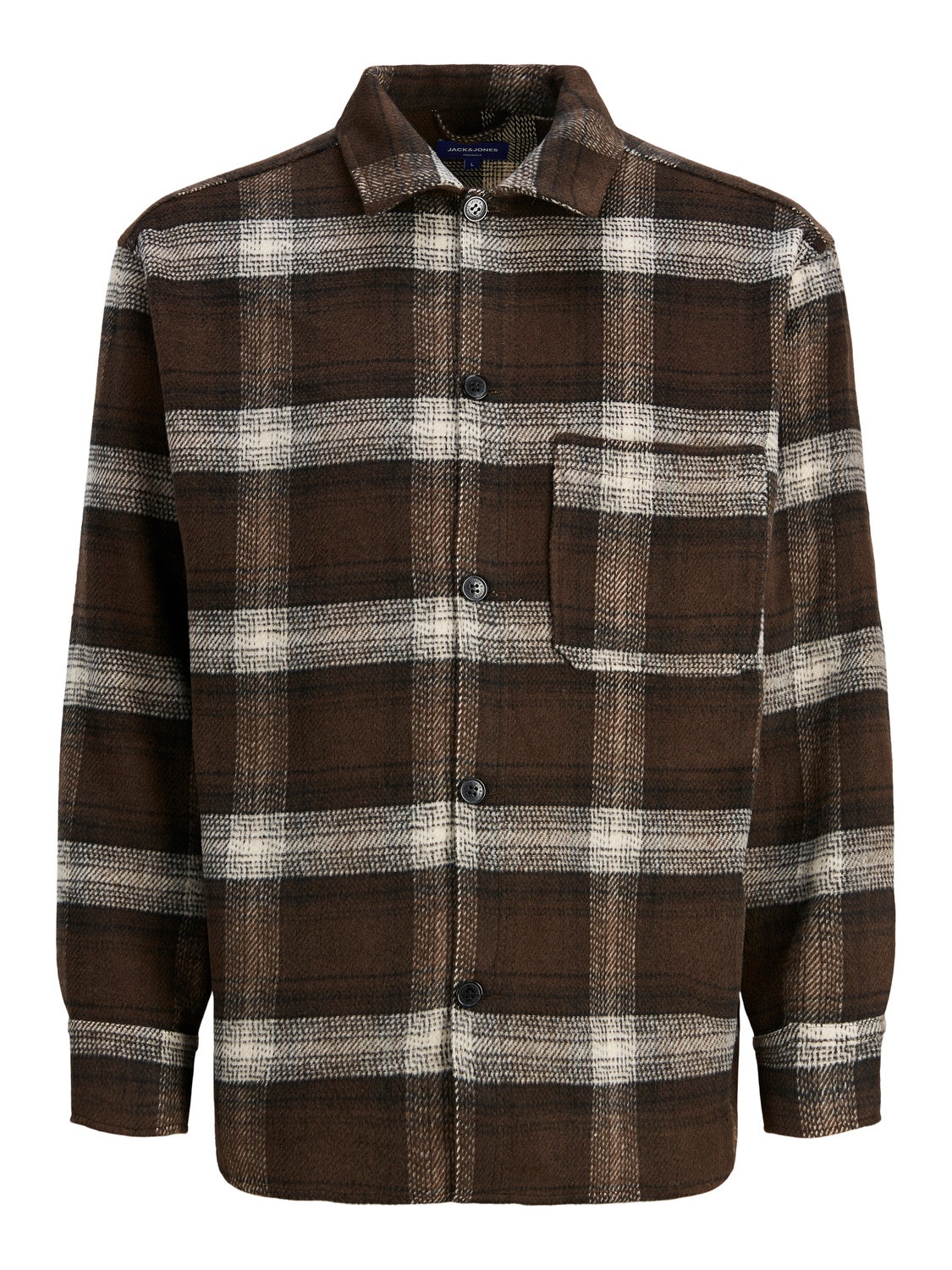 Jack & Jones Giacca camicia Relaxed Fit -Chocolate Brown - 12239303