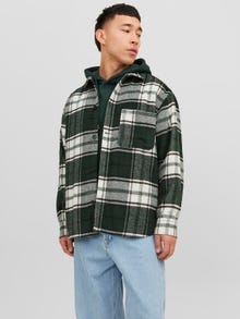 Jack & Jones Relaxed Fit Overshirt -Magical Forest - 12239303