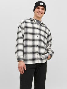 Jack & Jones Giacca camicia Relaxed Fit -Cloud Dancer - 12239303
