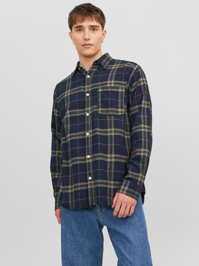 Jack & Jones Regular Fit Geruit overhemd - 12239308